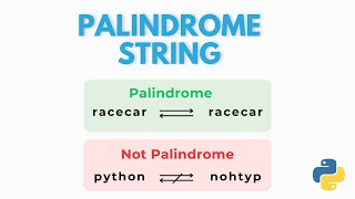 Palindrome String  Palindromic Substrings Leetcode 647 [upl. by Ataga301]