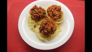 Bolonez souslu spaghetti resepti Bolonez soslu spagetti tarifiКак приготовить Спагетти Болоньезе [upl. by Shaddock]