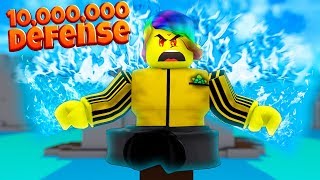 I Meditated for 10000000 MAGIC DEFENSE and became TOO STRONG Roblox Magic Training Simulator [upl. by Hanyaz10]