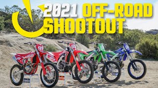 2021 Vital MX 250 OffRoad Shootout [upl. by Nolyak312]