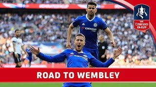 Chelseas Road to Wembley  2017 Emirates FA Cup Final [upl. by Anirrehs]