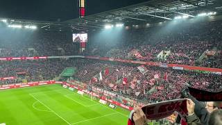 Amazing FC Köln Fans Singing Their Anthem Before Match Vs Hoffenheim [upl. by Symons714]