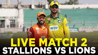 Live  Allied Bank Stallions vs Nurpur Lions  Match 2  Champions Cup 2024  M9A1K [upl. by Alana]