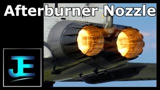 Afterburners Why the Nozzle Opens Wider with Afterburner On [upl. by Godfrey]