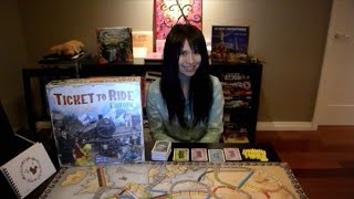 Ticket To Ride Europe 鐵道任務 桌遊教學心得 [upl. by Ecidnacal]