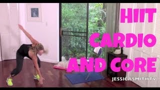 Fat Burning Abs Full Length 30Minute HIIT Cardio And Core Workout [upl. by Azal648]