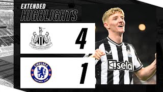 Newcastle United 4 Chelsea 1  EXTENDED Premier League Highlights [upl. by Bolger]