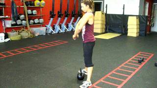 Team CrossFit  Kettlebell sumo deadlift high pull [upl. by Denice]