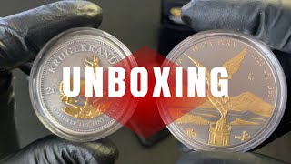 Cómo hacer UNBOXING Libertad de Mexico amp Krugerrand [upl. by Amice]