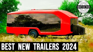 8 Best Caravan Trailers Arriving in 2024 Luxurious and Comfortable Towable Campers [upl. by Myer]