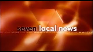 Seven Local News Sunshine Coast Opener August 30 2000 [upl. by Harli]