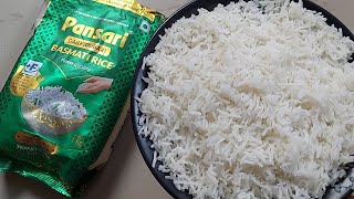 Pansari Daily Dubar Basmati Rice Review amp Recipe in Hindi  Pansari Daily Basmati Rice [upl. by Nwahsan642]