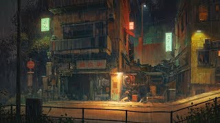 RAINING IN ＯＳＡＫＡ Lofi HipHop [upl. by Amekahs]