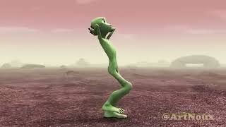 Alien vert qui danse DAME TU COSITA [upl. by Ardnaed]