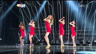 대즐링 레드 Dazzling Red 이 사람 SBS 2012 가요대전 The Color of Kpop 20121229 [upl. by Aicatsanna]