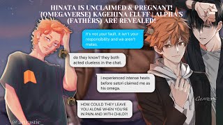 haikyuu hinata is unclaimed amp pregnant omegaverse kagehina fluff  the father s are revealed ♡ [upl. by Kcir]