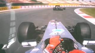 michael schumachers pay back to lewis hamilton [upl. by Walczak303]