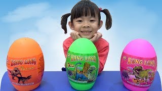 Săn Và Bóc Trứng Khủng Long Lấy Đồ Chơi ❤ AnAn ToysReview TV ❤ [upl. by Sneed]