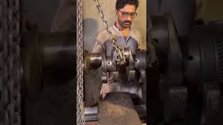 How to Repair Broken Crankshaft Rebuilding Welding [upl. by Anoyek]