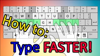 How To Type FASTER  Learn How To Touchtype FAST [upl. by Anaiuq758]