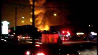 Toronto Propane Explosion Footage 2008 [upl. by Lainahtan]