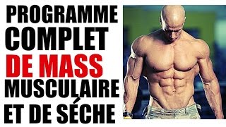 Programme OFFERT de Musculation  Prise de Masse et Sèche basique [upl. by Horter839]