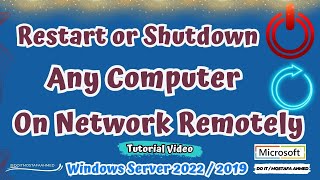 How to Remotely Restart or Shutdown Any Computer on the Network [upl. by Corsetti854]