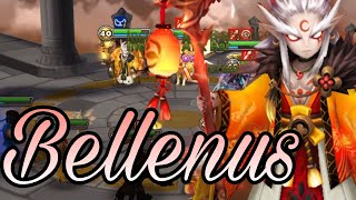 魔靈召喚  火德魯伊  打後手  中速   SUMMONERS WAR  Bellenus on RTA [upl. by Elamor]