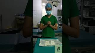 Sterile Gloving Nursing Technique Steps motivation hospital nurse success sl [upl. by Walrath779]