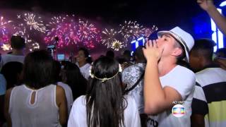 Réveillon 2016  Queima de fogos Copacabana HD 010116 [upl. by Koran]