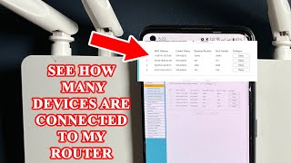 How to know how many devices are connected to my wifi router [upl. by Nilreb291]