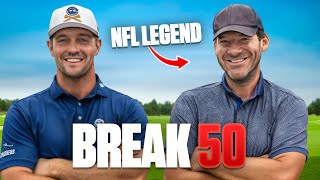 Can I Break 50 With Tony Romo From The Front Tees [upl. by Anole]