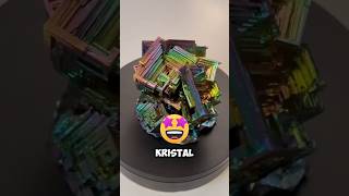 Kristal Buatan Yang Sangat Indah🤩 bismuth123 shortvideos [upl. by Huxley524]