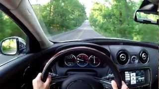 2012 Jaguar XJL Portfolio  WINDING ROAD POV Test Drive [upl. by Eiresed]