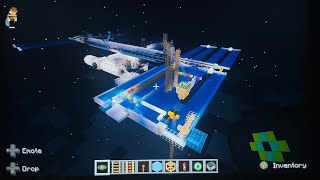 ASMR Minecraft International Space Station tour [upl. by Anawal275]