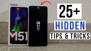 Samsung Galaxy M51 Top 25 Hidden Features  Samsung M51 Notification Light  Samsung M51 Features [upl. by Atnuahs]