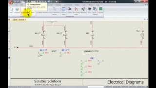 28 SolidWorks Electrical  How to Customise the CrossReference Contacts of a Relay [upl. by Morrill]