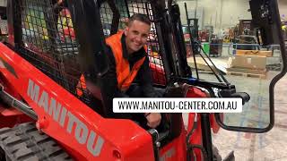 Manitou 1350RT track loader [upl. by Sackey306]