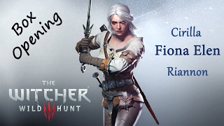 THE WITCHER 3 WILD HUNT  Ciri Figure  Box Opening [upl. by Hayotal]