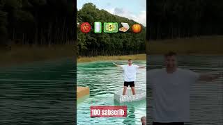 challenge funny pool games comedy shortvideo basketball mrsbeast family automobile [upl. by Talanta]