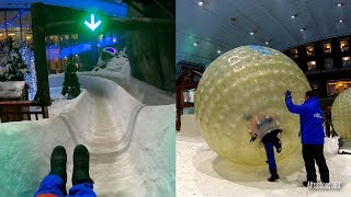 Tour of Ski Dubai  Largest Indoor Ski amp Snowboard Resort in the Desert [upl. by Nike360]