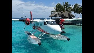 The W Resort Maldives  Seaplane Transfer to Male Airport Maldives [upl. by Andreana551]