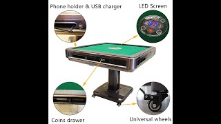 How to assemble an autmatic mahjong table Electric mahjong table 簡單安裝電動麻將桌 usamjtablecom [upl. by Ayalahs31]