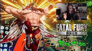 TheDarkAce REACTS Fatal Fury City of the Wolves Tizoc Reveal Trailer [upl. by Grote48]