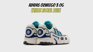 adidas Ozweego 3 OG White Royal Blue [upl. by Drais124]