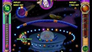 Peggle  The last Flower Ultimate opening shot [upl. by Farand]