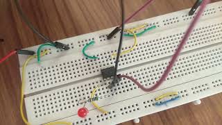 lab of bistable multivibrator using 555 timer [upl. by Assyla]