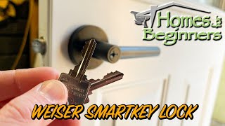 How to Rekey a Weiser Smartkey Door Lock [upl. by Jaeger]