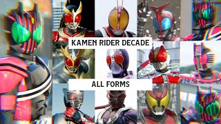 KAMEN RIDER DECADE「ALL FORMS」 [upl. by Zevahc]