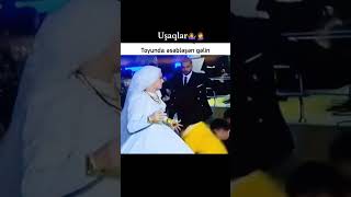 Gəlin toyda ÖZÜNDƏN ÇIXDI Mahnını yarıda saxlatdı  VİDEO [upl. by Ahsined]